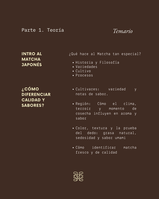 Matcha Workshop