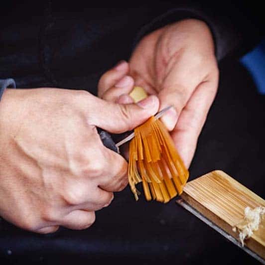 Chikusendou Chasen - Batidor de Bambú Artesanal